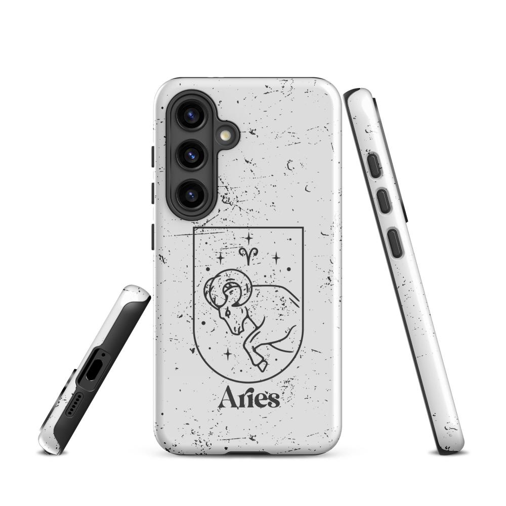 Aries Zodiac Samsung Galaxy Tough Case - https://ascensionemporium.net